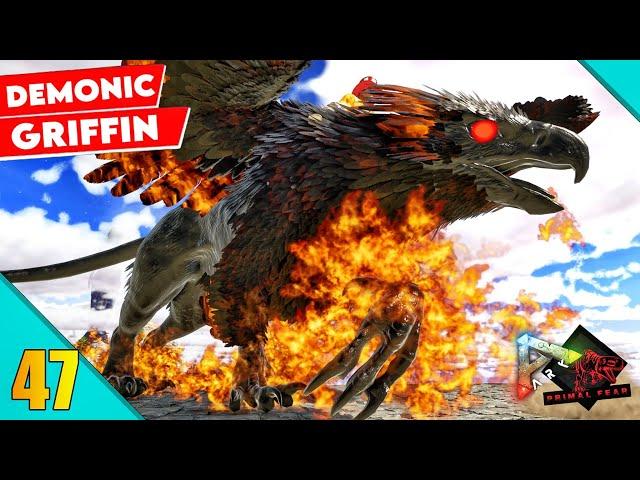 Taming My First Demonic Dino : Demonic Griffin  : ARK Primal Fear Plus : ARK Survival Evolved : #47