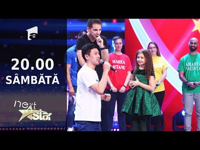 Micuța Bella vorbește fluent 8 limbi străine | Next Star