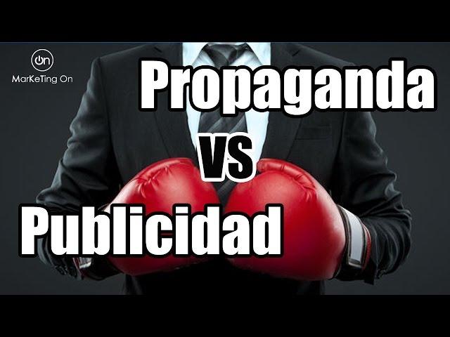 PUBLICIDAD Y PROPAGANDA.