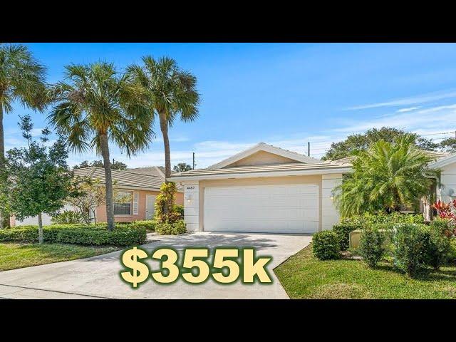 Palm Beach Gardens, Florida, FL Gated Community 2/2 home $355k