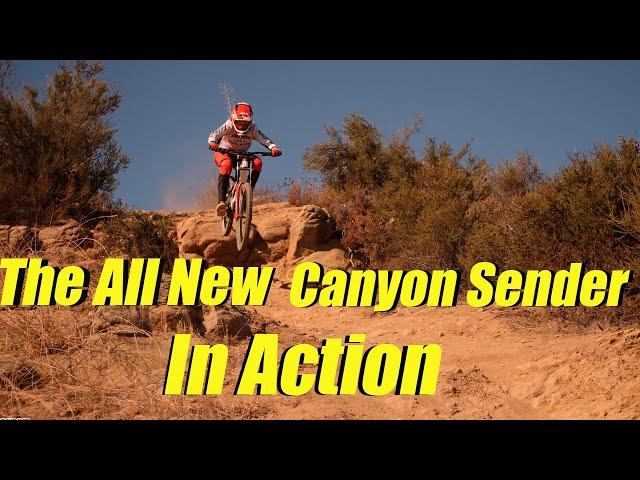 The All New Canyon Sender in Action - Mountain Bike Action Magazine