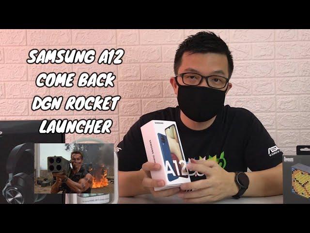 Unboxing Samsung Galaxy A12 128GB Rm659 Snapdragon Camera Spec Design Video Antutu Benchmark Test