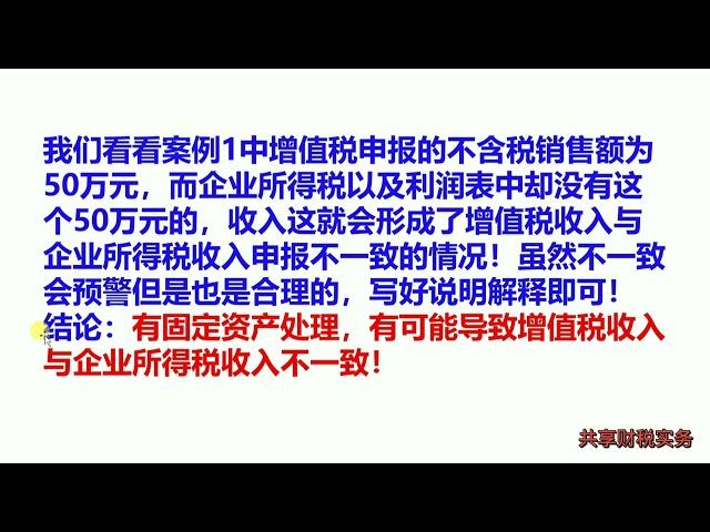 汇算清缴企业所得税收入与增值税收人不一致会预警？附解决办法