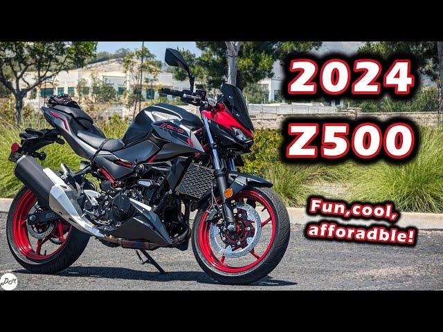 2024 Kawasaki Z500 – DM Test Ride | Review