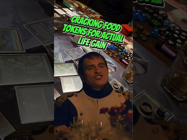 cracking food tokens for actual life gain