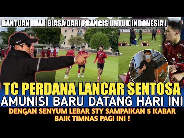  TIGA AMUNISI BARU TIBA BERSAMAANTC PERDANA TIMNAS BERJALAN LANCAR DENGAN 5 KABAR BAIK MENYERTAI !