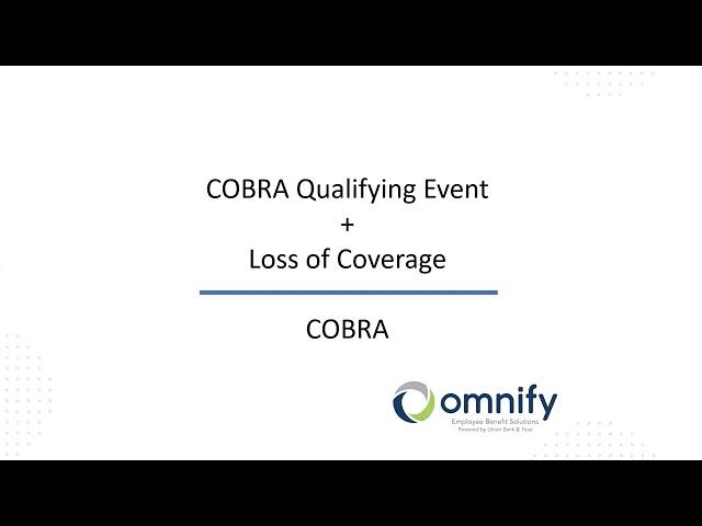 COBRA Refresher & Employer Obligations