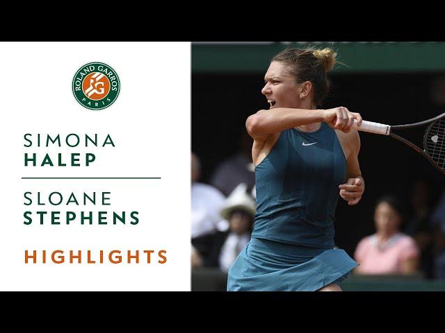 Simona Halep vs Sloane Stephens - Final Highlights I Roland-Garros 2018