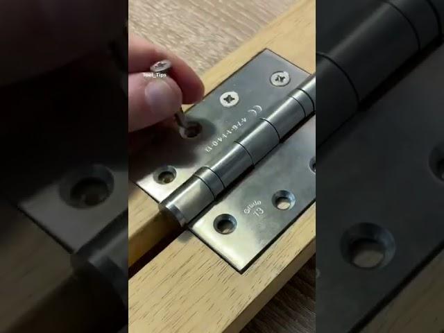 How to Fix Door Hinges