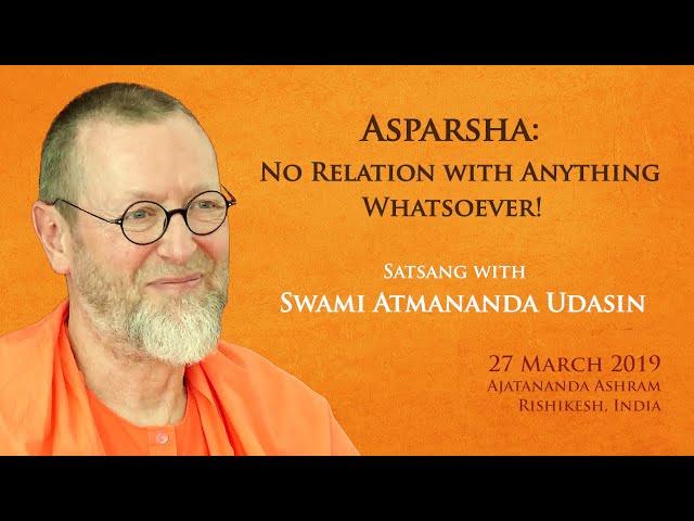 Asparsha: No Relation with Anything Whatsoever!