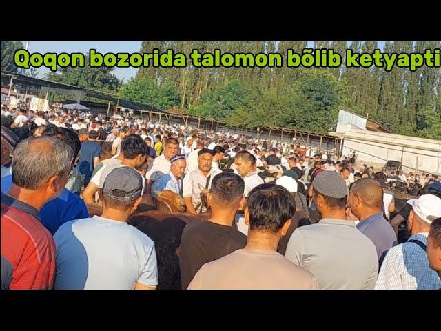 Qoqon mol bozori semiz boqma va yosh buqalar narhlari bilan tanishing 19.06.2024yil