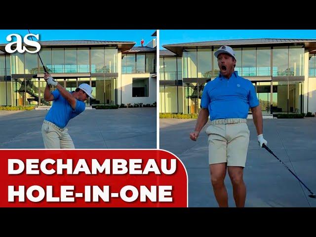 BRYSON DECHAMBEAU'S 16-day quest ends with a spectacular HOLE-IN-ONE, igniting EUPHORIC celebration