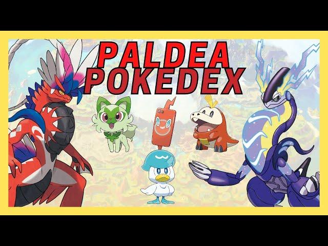 Paldea Pokedex | All 103 Gen 9 Paldea Pokemon