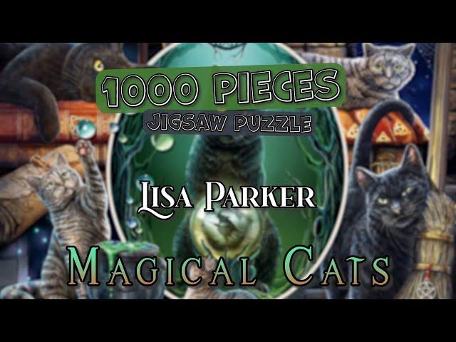 Solving Magical Cats 1000 Pieces | Schmidt Puzzle | Time Lapse