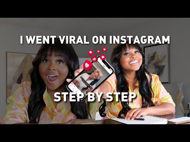 GO VIRAL WITH INSTAGRAM REELS | 1 MILLION VIEWS + 10,000 FOLLOWERS TIPS & TRICKS | TROYIA MONAY