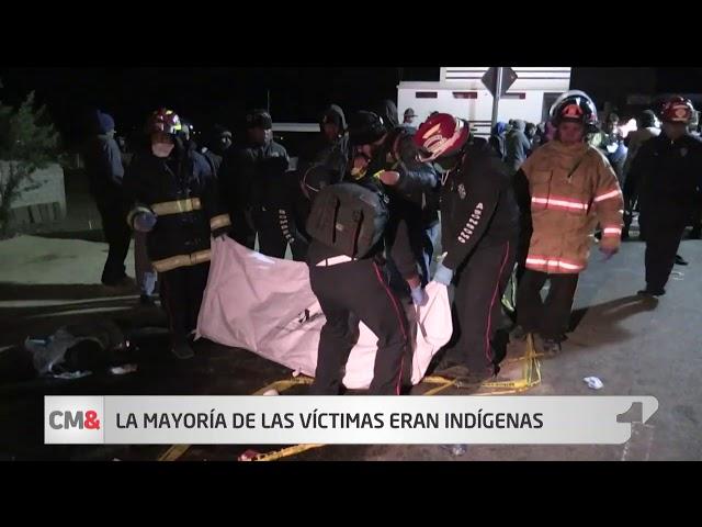 Un camión atropella a un grupo de personas y deja 18 muertos en Guatemala