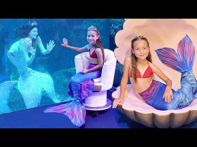 Sofia and fun adventures with the Little Mermaid Princess