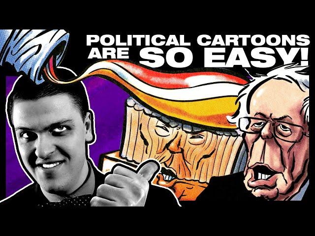 How Political Cartoons Are Made (Spoiler: It's Easy!)