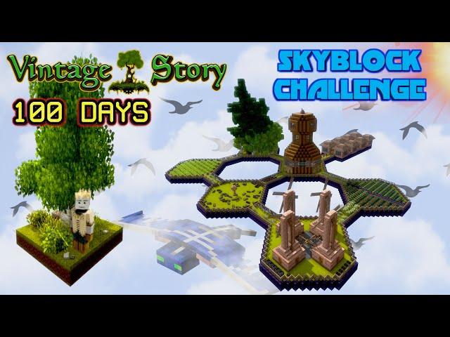 100 Days in Vintage Story: Skyblock Challenge