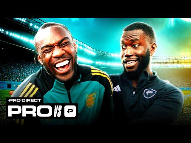 THE BEST LAUGH IN FOOTBALL  WEST HAM'S MICHAIL ANTONIO VS HARRY PINERO IN PRO VS PRO:DIRECT ️