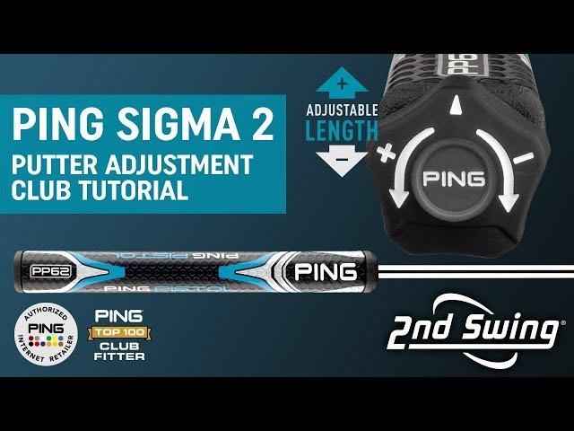 How To Adjust The New PING Sigma 2 Putters