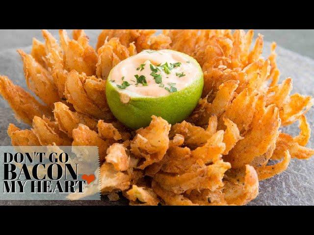 How to make a Blooming Onion