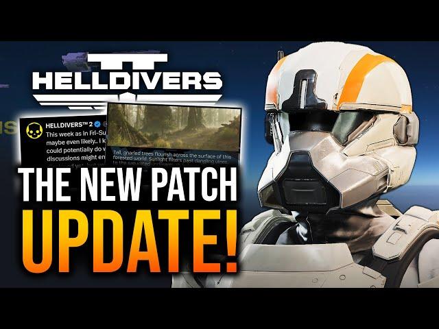 Helldivers 2 - Devs Reveal NEW Patch Date, Stratagem & Buffs!