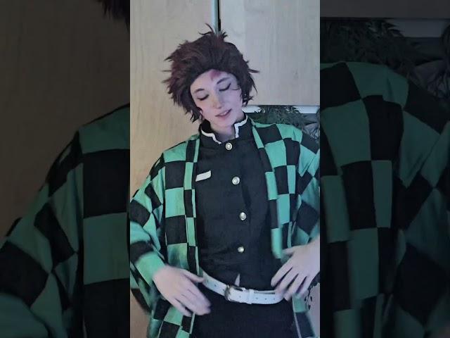 Original Tanjiro dance! #tanjiro#demonslayer#cosplay#dance