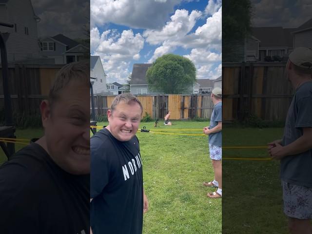 Possibly the dumbest UnDodgeball game ever… #sports #dodgeball #funny #football #slingshot #throw