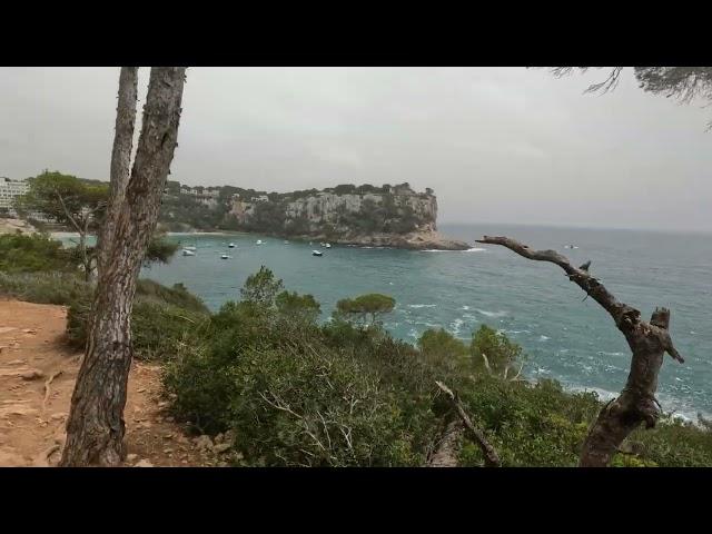 Walking into Cala Galada