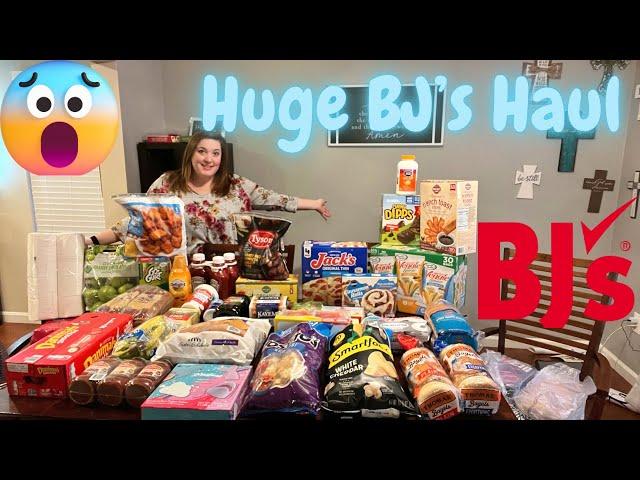 MY BIGGEST BJ’S HAUL EVER  | Huge Monthly BJ’s Stock-up Haul | Prices Included