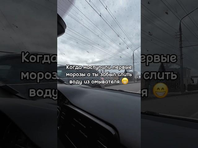 Все заливают незамерзайку до морозов?