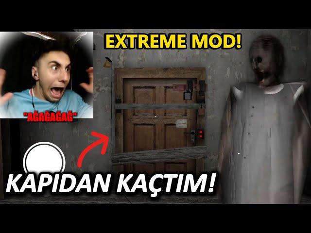 SONUNDA BİTTİ ! GRANNY EXTREME MODDA KAPIDAN KAÇTIM ! - KORKUDAN BUHAR OLDUM