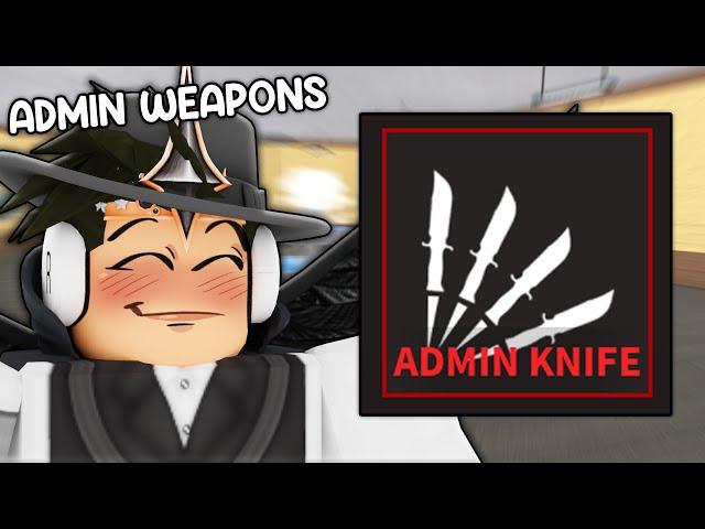 Using Unreleased and Admin Only Weapons in KAT (Roblox KAT)