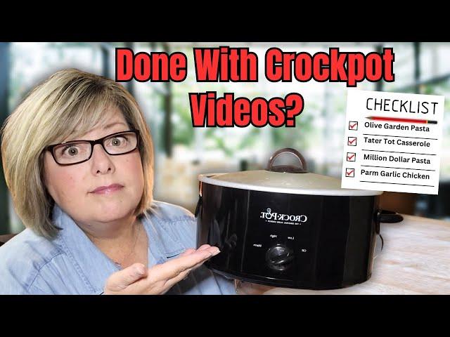 The ONLY CROCKPOT RECIPES You'll Ever Need! Will This Be Your Last Slow Cooker Video?