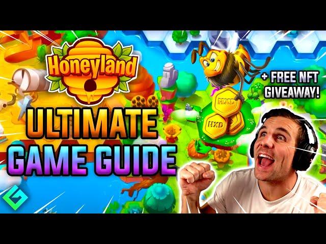 HONEYLAND | FUTURE OF WEB3 GAMING ON SOLANA | COMPLETE NFT GAME GUIDE + REVIEW!