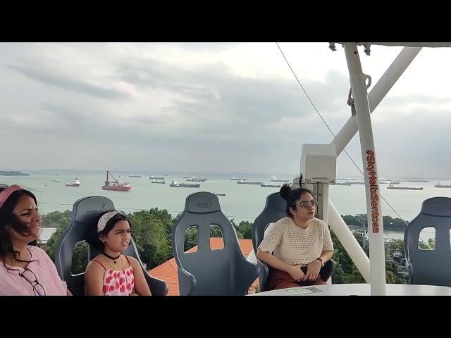 Sky Helix ride experience -Sentosa -  Universal Studios - Singapore