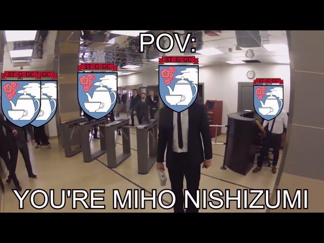 (GuP) POV: you are Miho Nishizumi