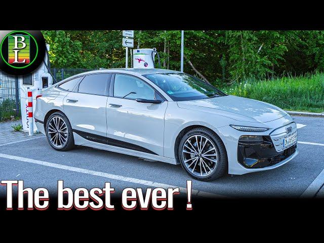 Audi A6 E-Tron Performance RWD (95kWh) - 130 km/h (81mph) range test
