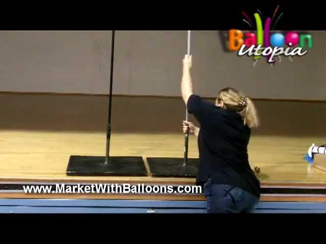 How To Make a Balloon Column Frame