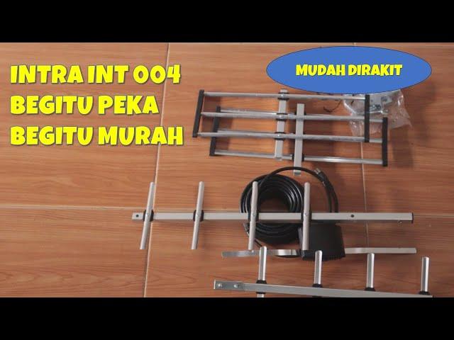 ANTENA PEKA TANPA BOOSTER DAPAT FULL CHANNEL TV || INTRA INT 004