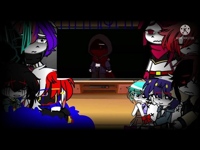 Bad sanses react to memes, + Blue Error, Ink, Cross, Cherry(fellswap!Sans), Fell and merma (old)