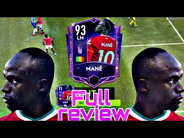 Full review of Mane 93 in Fifa Mobile 22 | this man is a beast 