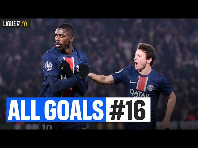 All goals Week 16 - Ligue 1 McDonald's 24/25