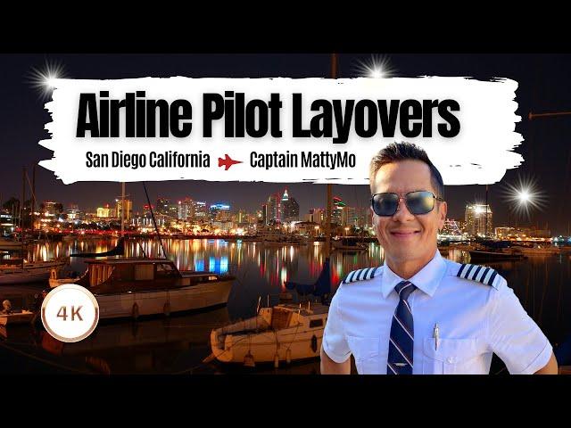 Airline Pilot Layover San Diego | #pilotlife | American Travel Family Vlog