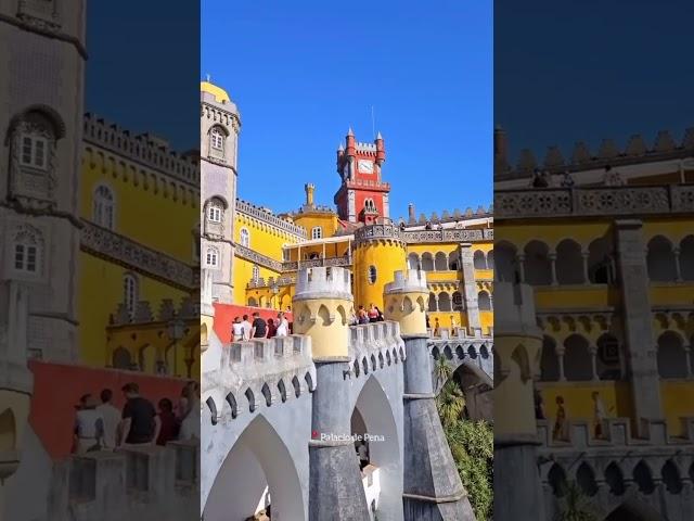 Sintra Highlights: Pena Palace & Quinta da Regaleira #palaceofpena #quintadaregaleira #portugal