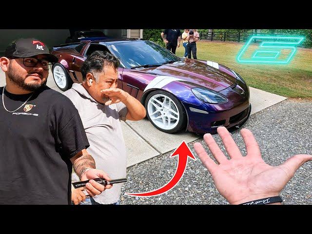 He WON My Car, then GAVE IT TO HIS DAD!!