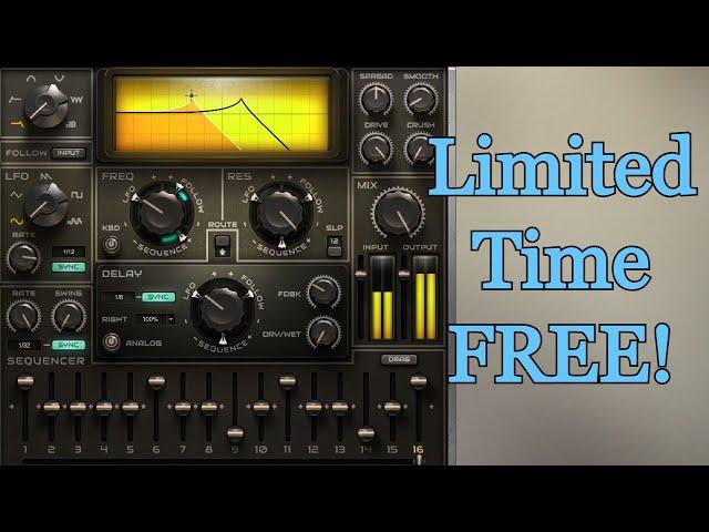 Limited Time FREE Filter VST Plugin by Waves - MetaFilter - Review & Demo