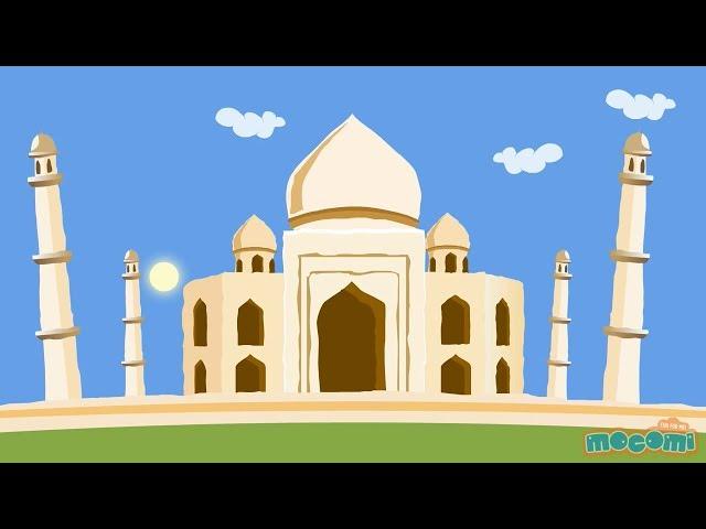 Taj Mahal History and Architecture - Fun Fact for Kids | Educational Videos by Mocomi