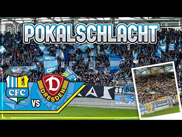 VIP-Vlog: Chemnitzer FC - Dynamo Dresden // POKALSCHLACHT von CHEMNITZ